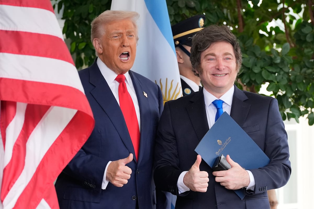 Trump condiciona la ayuda a Milei al resultado de las elecciones legislativas en Argentina
