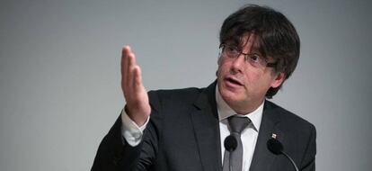 El presidente catalan, Carles Puigdemont, en una imagen de archivo.