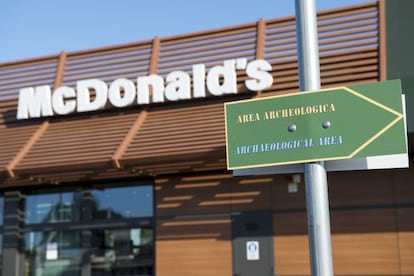 Restauramte de McDonald&#039;s en Italia.