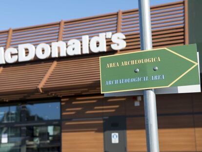 Restauramte de McDonald&#039;s en Italia.