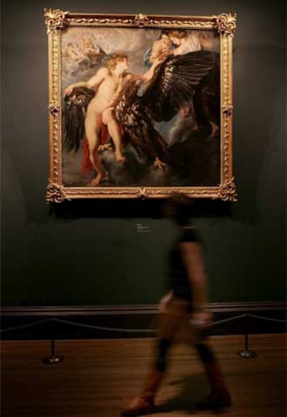 <i>Ganimedes recibe la copa de Hebe </i><b>(1611-1612),</b> <b>de</b> Rubens.