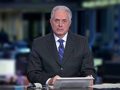 William Waack foi afastado de suas funções na Globo.