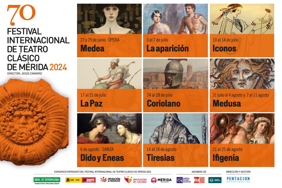 Celebra la 70º edición del Festival Internacional de Teatro Clásico de Mérida