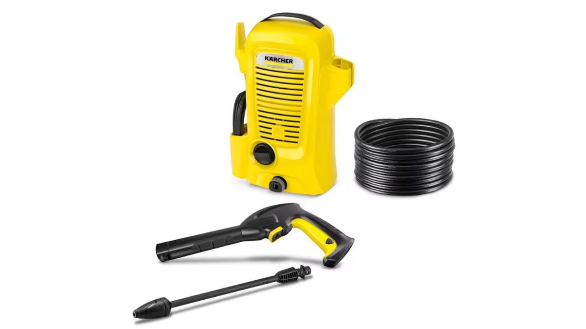 Kärcher pressure washer.