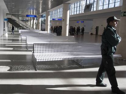 Las instalaciones del aeropuerto de Castell&oacute;n. 