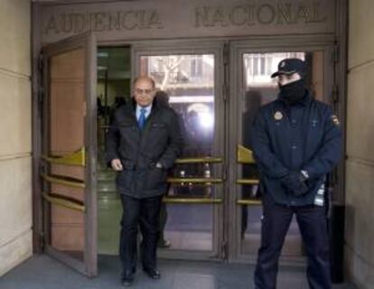 El antiguio propietario de Viajes Marsans Gerardo Daz Ferrn a su salida de la Audiencia Nacional, en Madrid. EFE/Archivo