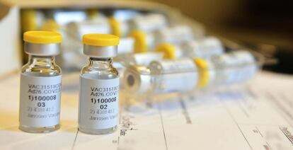 Dosis de la vacuna de Johnson & Johnson contra el coronavirus. 