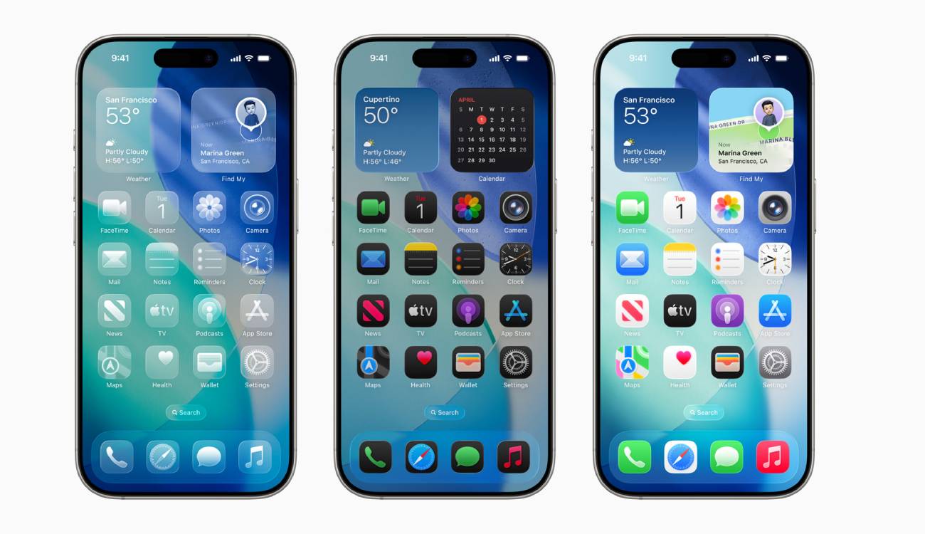 iOS 26 en un iPhone