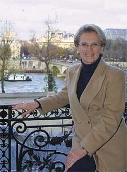La ministra francesa de Defensa, Michele Alliot-Marie.
