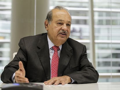 El empresario mexicano Carlos Slim