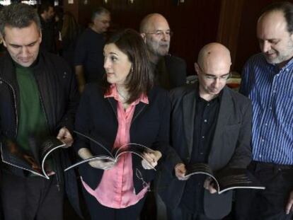 La portavoz del Grupo Socialista en el Congreso de los Diputados, Soraya Rodr&iacute;guez, en un acto en Valladolid. 