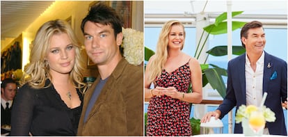 Jerry O’Connell y Rebecca Romijn (18 años casados). El matrimonio de intérpretes hizo una sorprendente confesión sobre su longeva relación durante su aparición en el ‘podcast’ ‘Andy Cohen Live Sirius Xm’ del pasado julio: “Mantenemos nuestro dinero completamente separado”, afirmó Romijn en el episodio. A lo que O’Connell añadió: “Es una de las primeras conversaciones que tienes cuando decides firmar un acuerdo legal juntos”. La pareja reveló que entre ellos tampoco comparten su información financiera. Sin embargo, la también modelo señaló que sí tienen un fondo común para los gastos familiares, al que contribuyen trimestralmente. Su historia de amor comenzó en 2004, cuando se conocieron en una fiesta de la revista 'Maxim'. En 2007 se casaron y, dos años más tarde, fueron padres de las gemelas Dolly Rebecca Rose y Charlie Tamara Tulip.