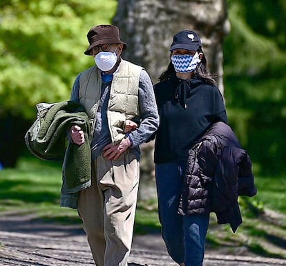 Woody Allen y Soon-Yi, en Nueva York