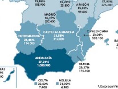 El Gobierno descarta que el paro llegue a los cinco millones