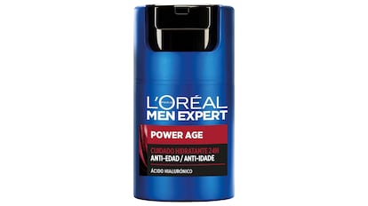 L’Oréal Men con ácido hialurónico.