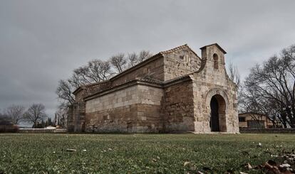 La basílica de San Juan de Baños (Palencia).