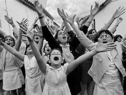 ‘Con la boca abierta’