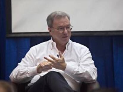 El presidente ejecutivo de Google, Eric Schmidt. EFE/Archivo