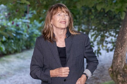 La actriz y cantante Jane Birkin en una presentación en Angulema, Francia, el 27 de agosto de 2021.