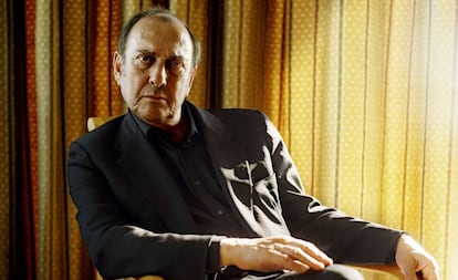 El dramaturgo británico y premio Nobel de Literatura Harold Pinter, retratado en 2003.