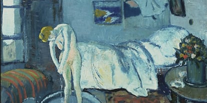 'La habitación azul', 1901.