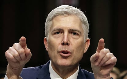 El juez del Supremo estadounidense, Neil Gorsuch.