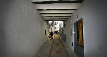 Una calle del barrio del Azoque de Chelva