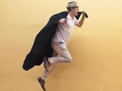 Santiago Auserón en el Hay Festival de Querétaro. 