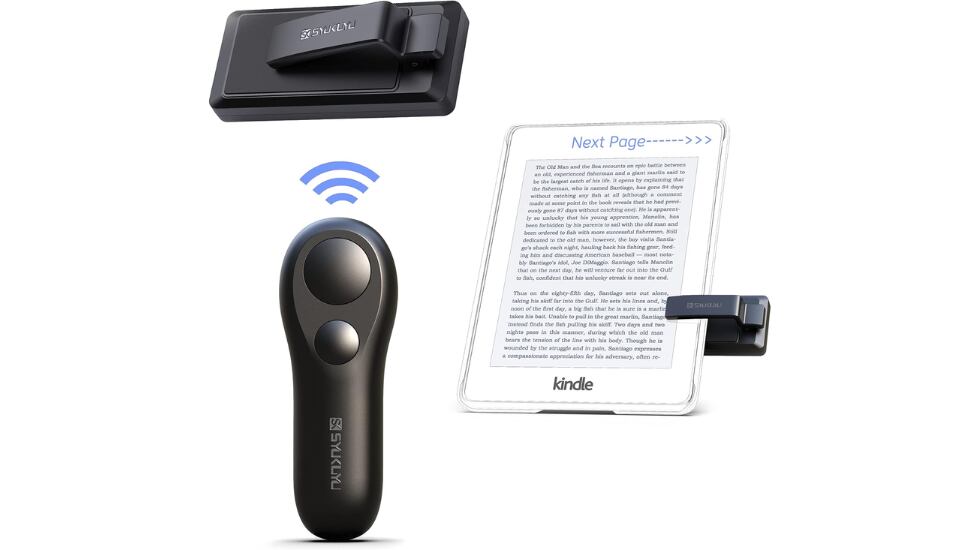 Pasapáginas para Kindle.