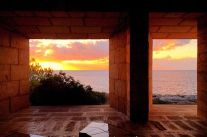 Can Lis, casa construida por el arquitecto danés Jorn Utzon en Mallorca.