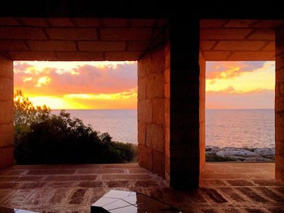 Can Lis, casa construida por el arquitecto danés Jorn Utzon en Mallorca.