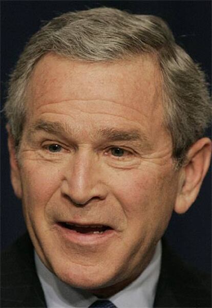 El presidente George W. Bush.