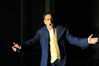 Juan Diego Flórez, en la Royal Opera House de Londres, el 14 de septiembre de 2019.