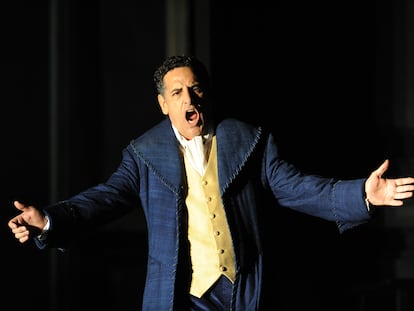 Juan Diego Flórez, en la Royal Opera House de Londres, el 14 de septiembre de 2019.