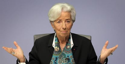 La presidenta del Banco Central Europeo, Christine Lagarde.
