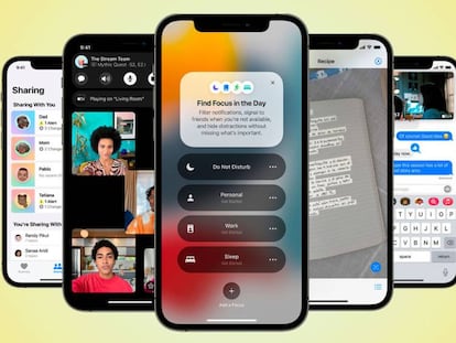 Apple quiere que instales ya iOS 15.