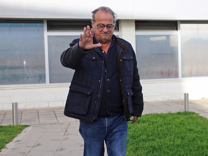 El ex jefe de la Policía Local de El Puerto, Rafael Muñoz Leonisio, a su salida de los juzgados el 17 de enero de 2024.