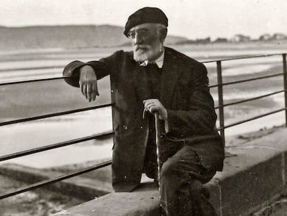 Miguel de Unamuno, en Madrid.