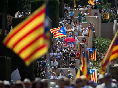 Ato em Barcelona no dia 11 de junho