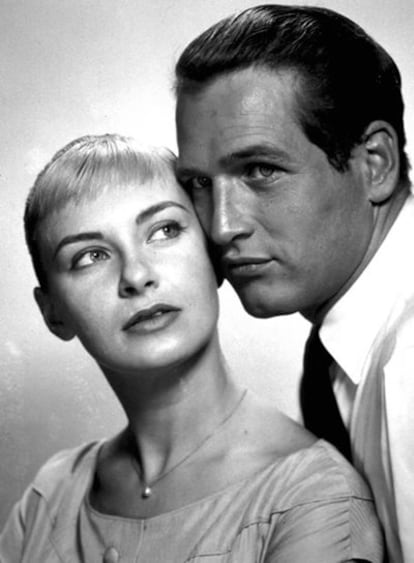 Paul Newman y Joan Woodward