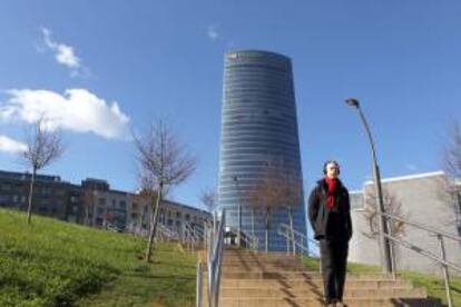 Vista de la torre de la compañia eléctrica Iberdrola en Bilbao. EFE/Archivo