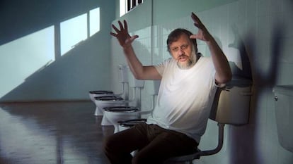 El fil&oacute;sofo Slavoj Zizek, en una imagen de 2012. 