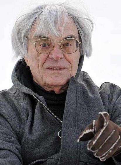 Bernie Ecclestone.