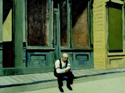 <i>Domingo,</i> de Edward Hopper.