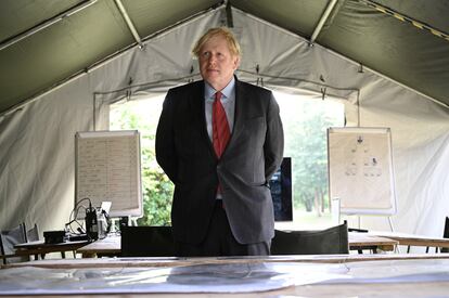 El primer ministro británico, Boris Johnson