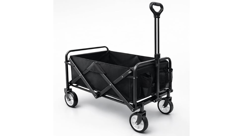 Sus ruedas todoterreno son uno de sus principales atractivos. 