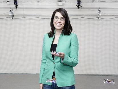 Nora Ayanian, retratada en su laboratorio de la Universidad de Southern California (Los Ángeles).