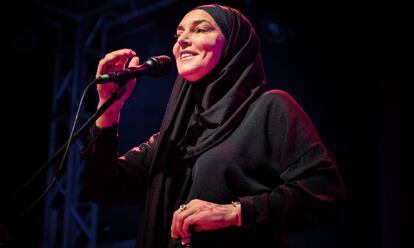 Sinead O'Connor, en un concierto en Toronto en enero.