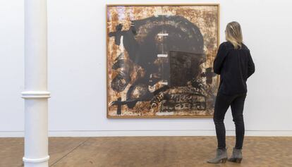 'Díptico', creado en 1988 por Tàpies, es su exposición