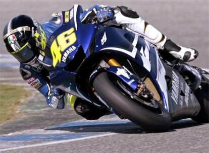 Valentino Rossi, en Jerez